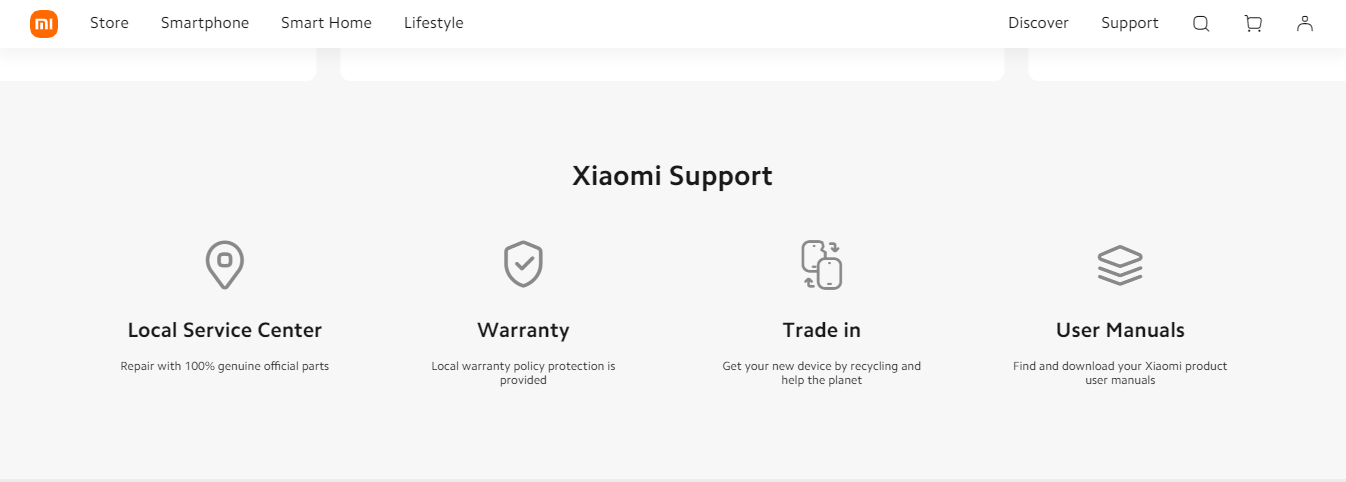 Xiaomi-website