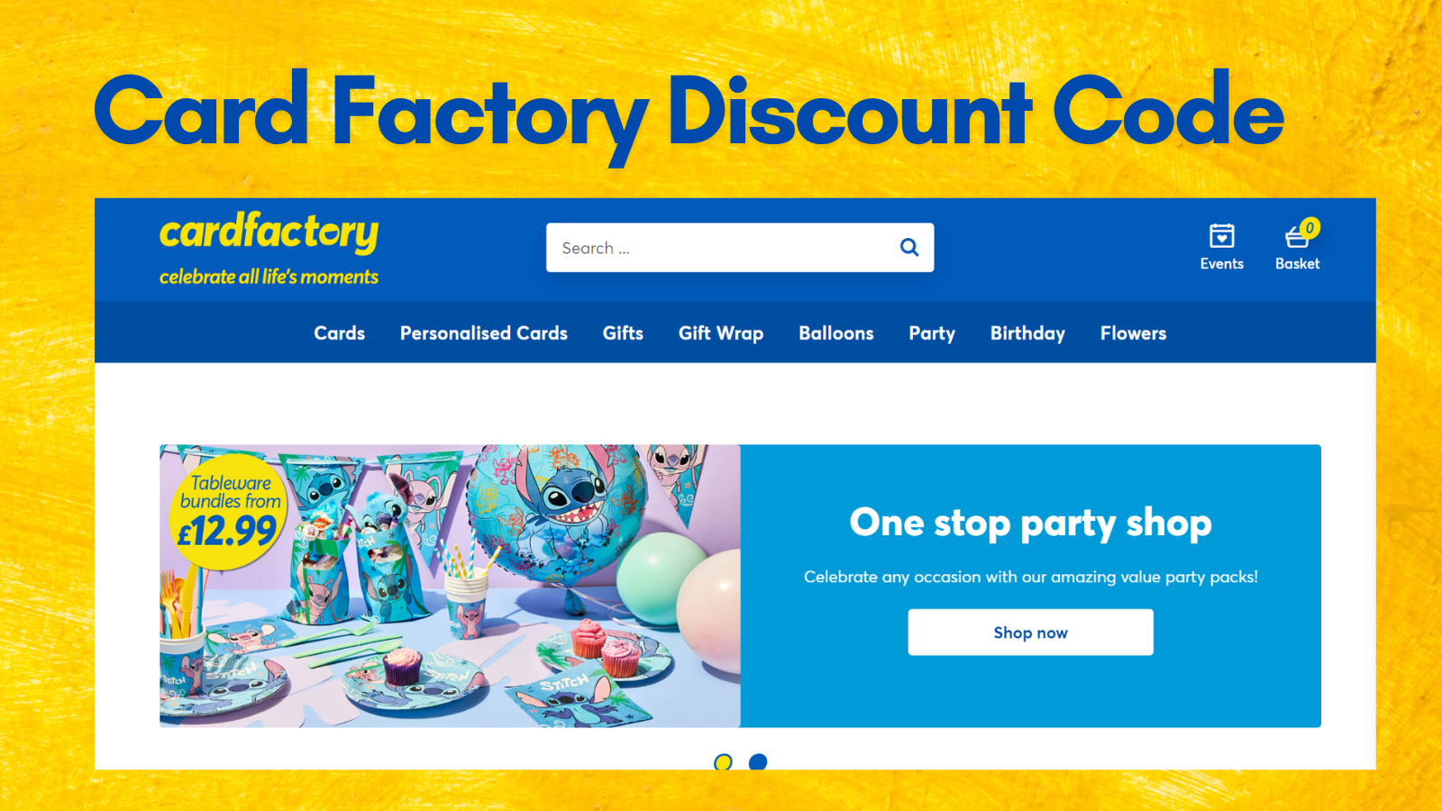 Card Factory Discount Code img