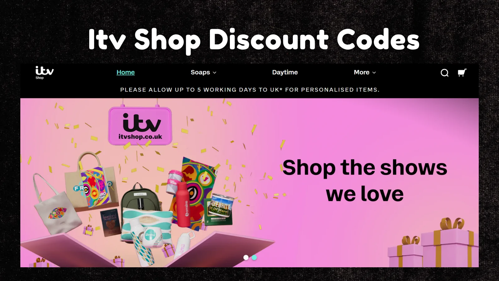 ITV Shop Discount Code