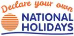 national holidays logo